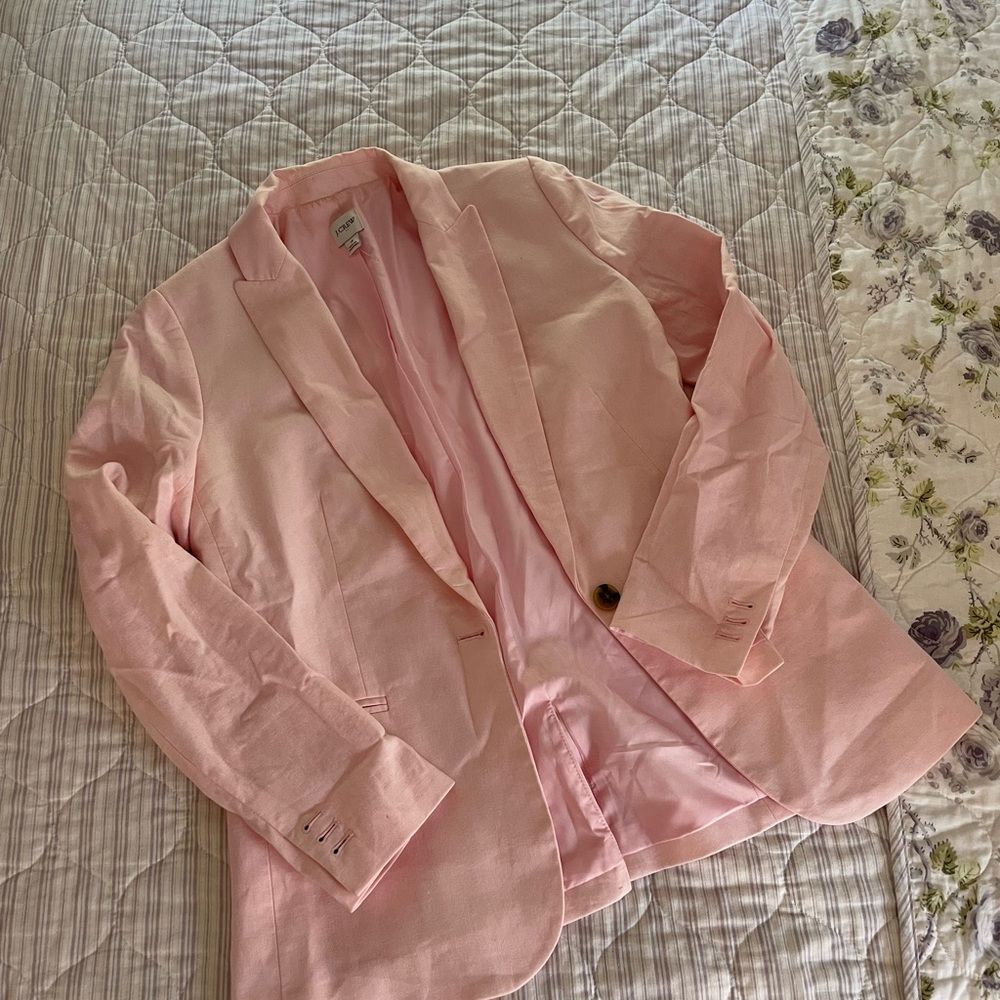 JCREW FACTORY pink blazer